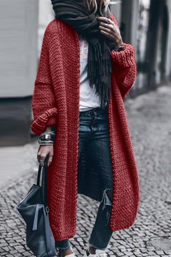 Thérèse | Cardigan à manches longues en maille