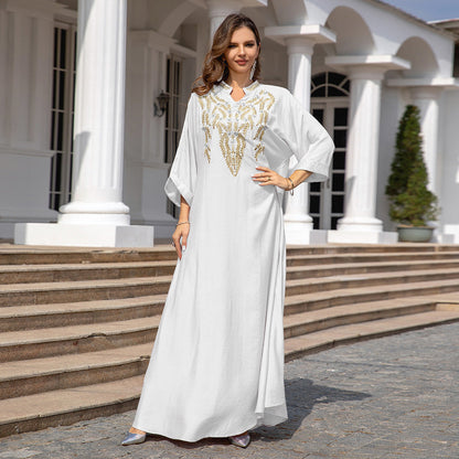 Robe brodée