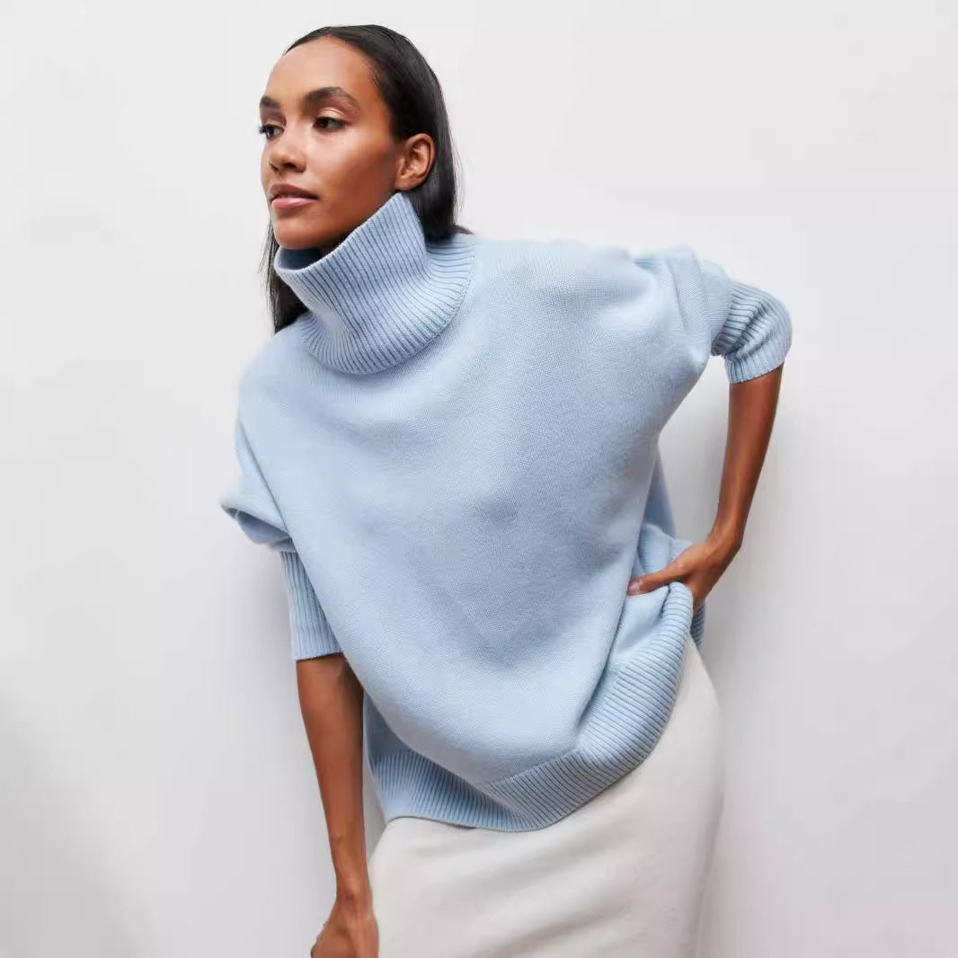 Pull à col roulé d’hiver – Élégance & Chaleur