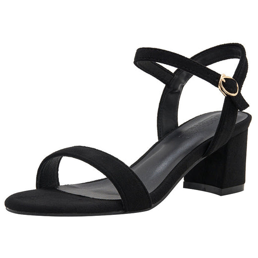 Sandales femme à talons épais