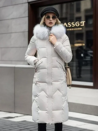 Christelle | Élégant manteau en fausse fourrure à l'italienne