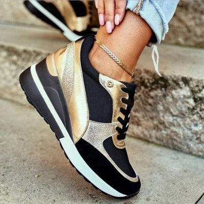 Baskets Plateforme Chic Femme