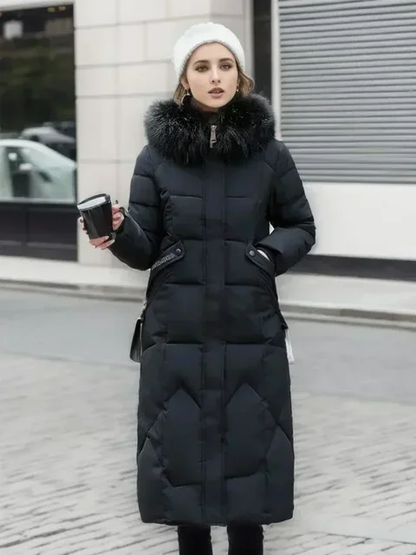 Christelle | Élégant manteau en fausse fourrure à l'italienne