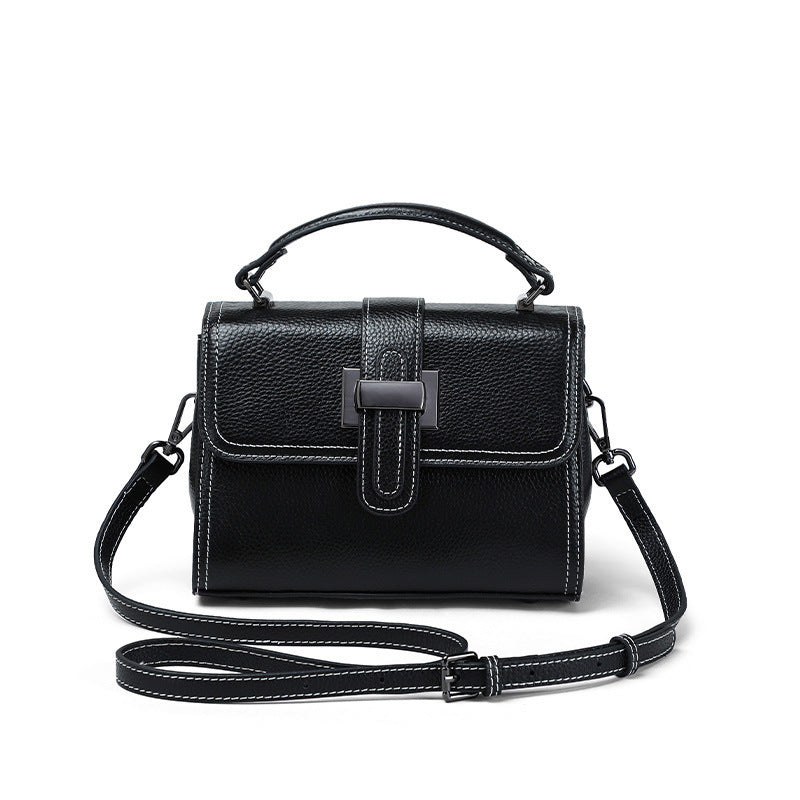 Sac porté travers en cuir véritable
