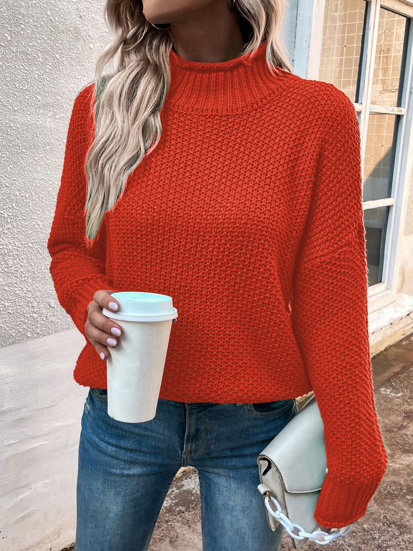 Pull Tricoté Femme