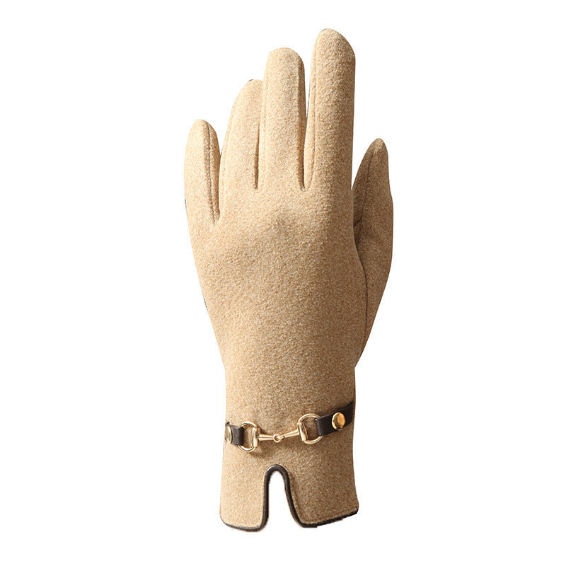 gants  en peluche, chauds, agréables et résistants au froid