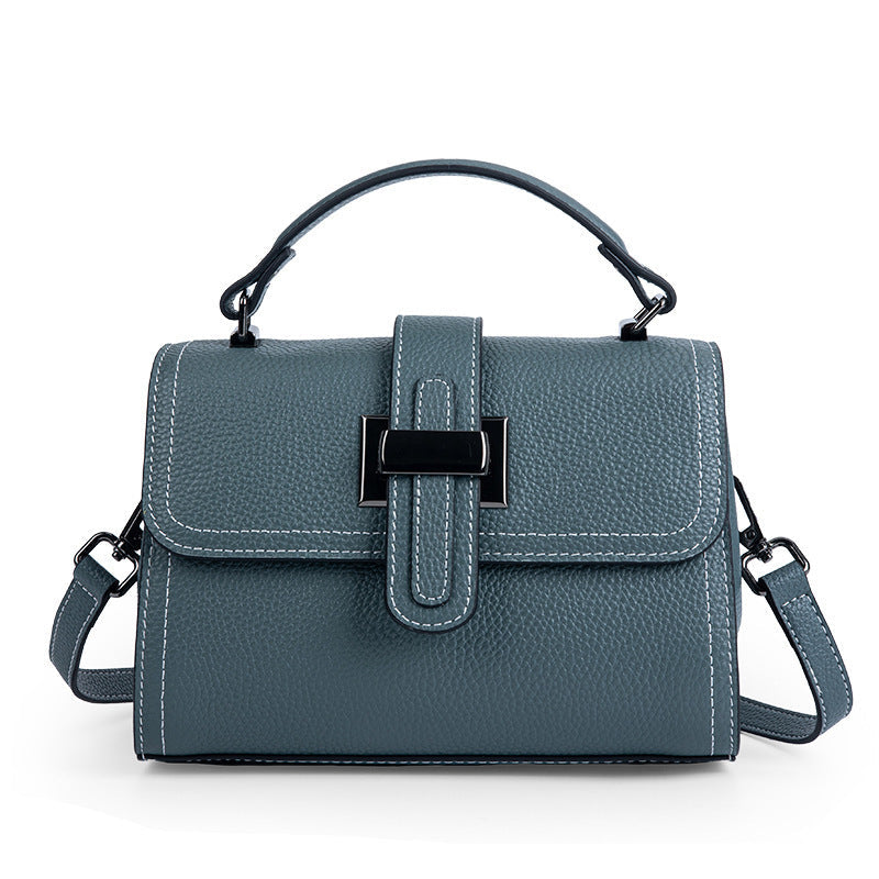 Sac porté travers en cuir véritable