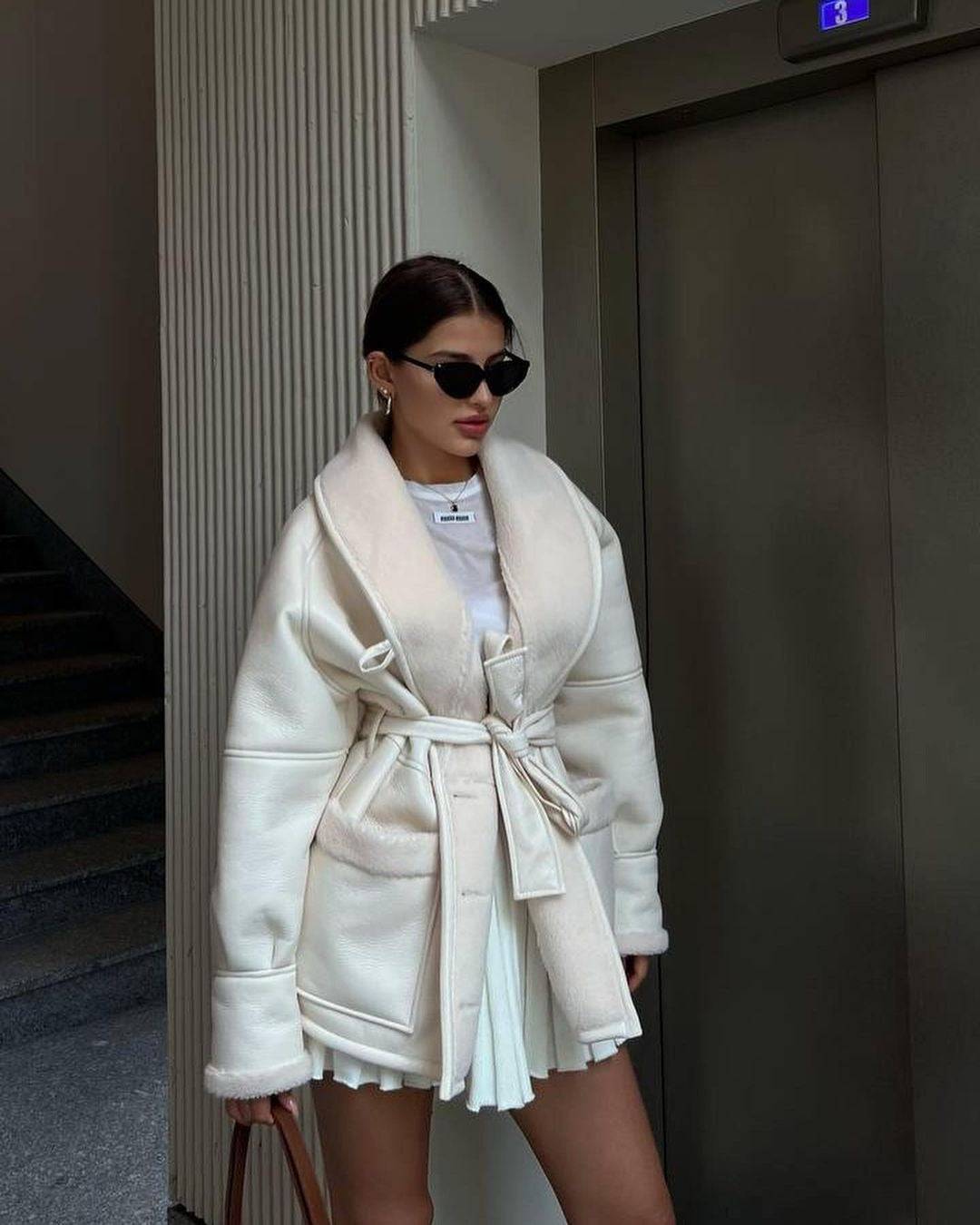 Veste Cuir Femme