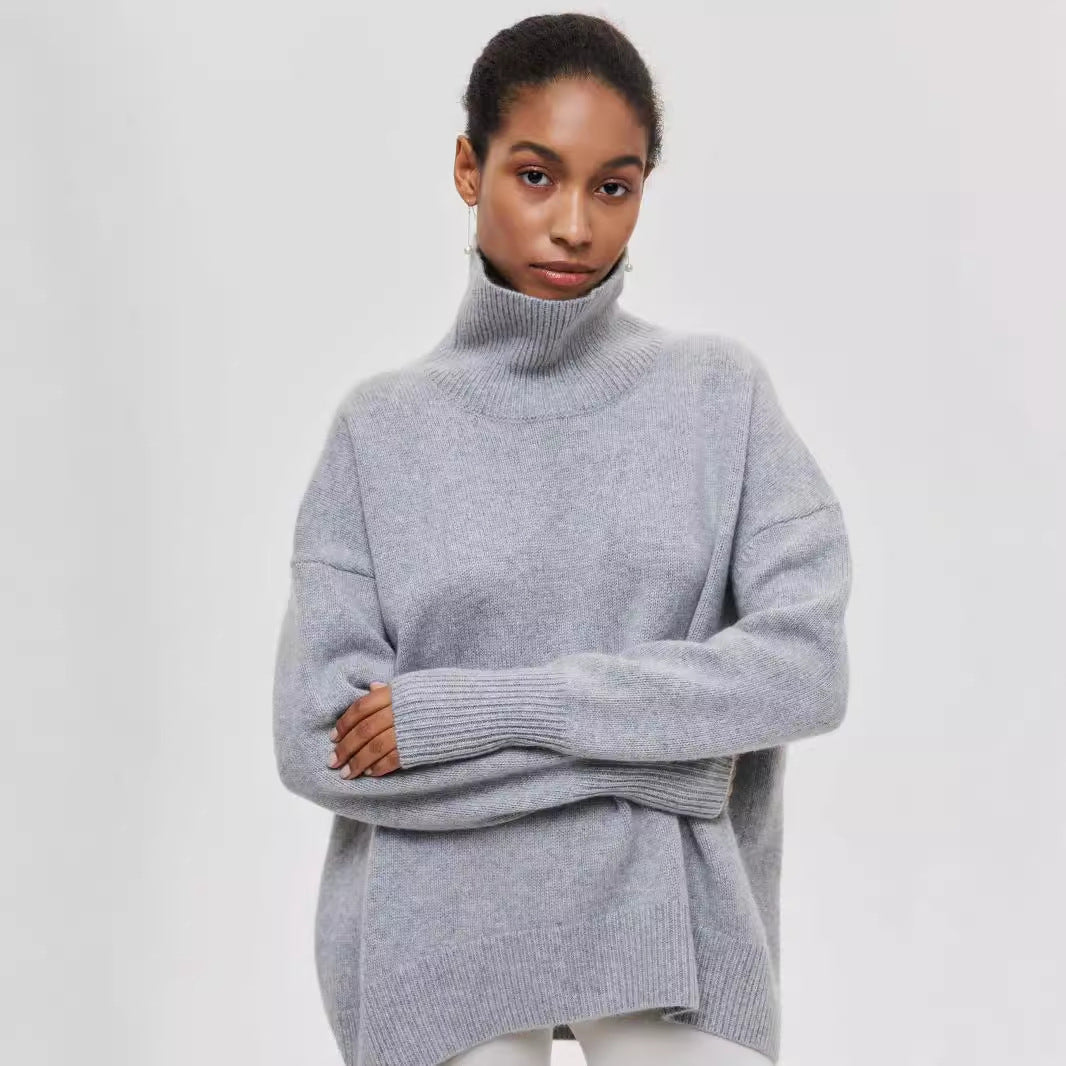 Pull à col roulé d’hiver – Élégance & Chaleur