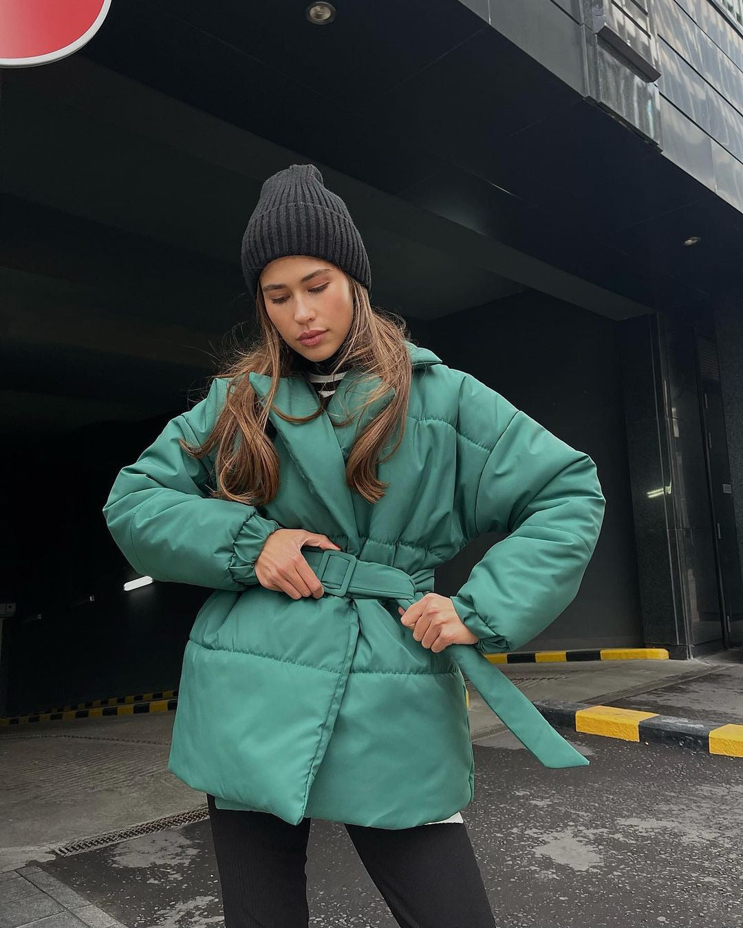 Manteau Coton Slim