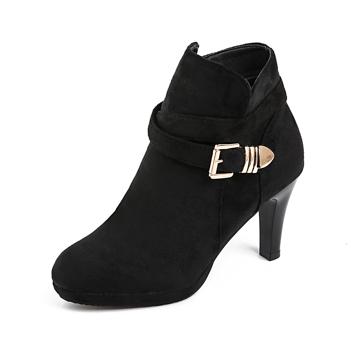 Bottines femme à talon fin grande taille – Élégance, maintien et confort