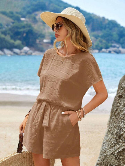 Ensemble short décontracté et confortable