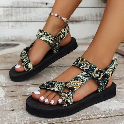 Sandales Aztèques Bohème