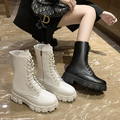 Bottes Martin à plateforme