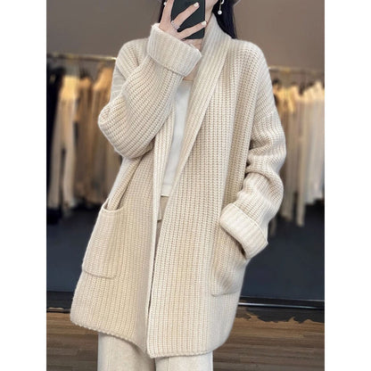 Manteau Long Décontracté et Élégant