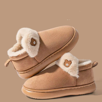 Chaussons d’hiver ultra-douillets à intérieur fourré