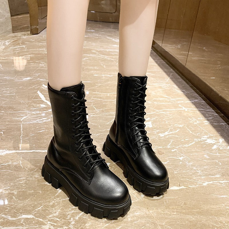 Bottes Martin à plateforme