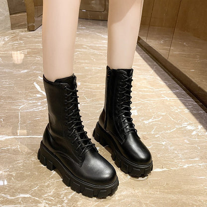 Bottes Martin à plateforme