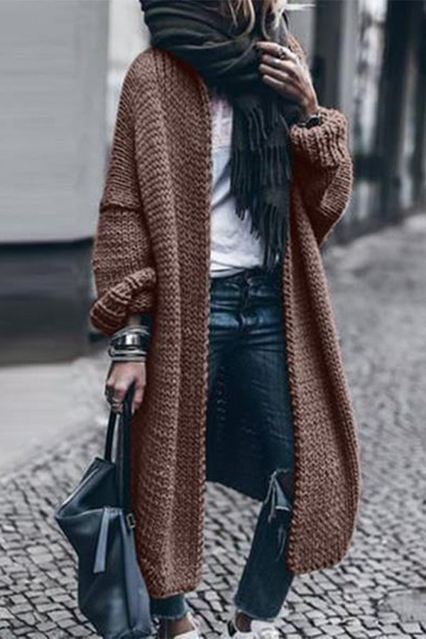 Thérèse | Cardigan à manches longues en maille