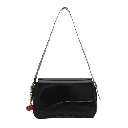 Small Square Shoulder Bag For Work And Commuting Worn Under The Arm