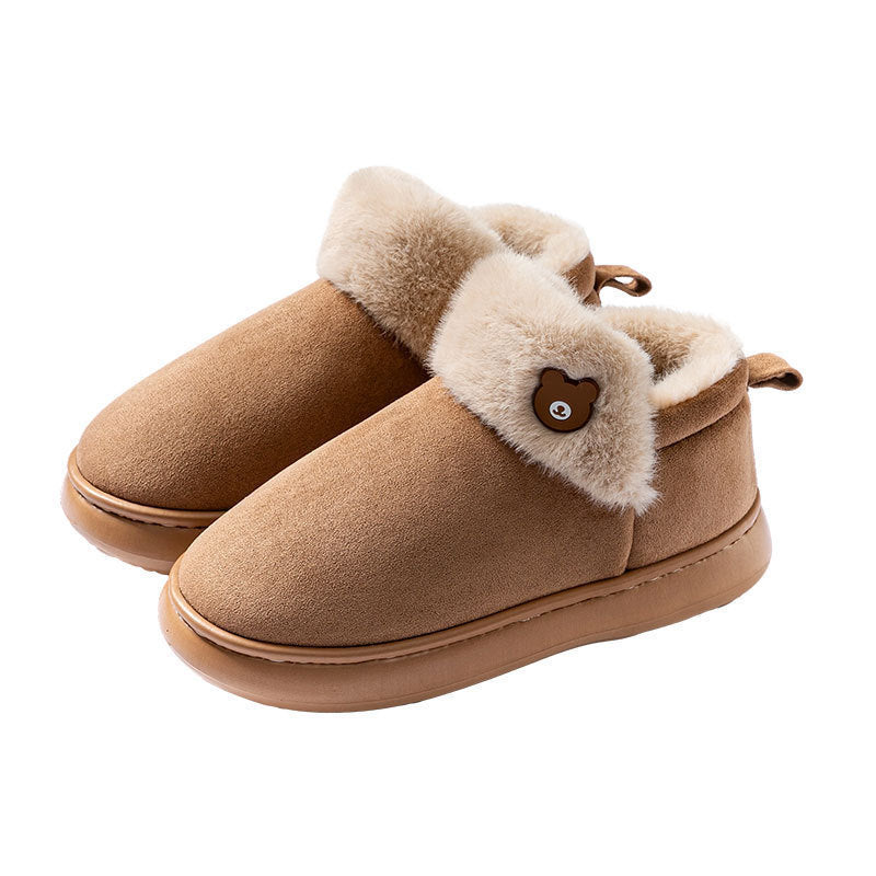 Chaussons d’hiver ultra-douillets à intérieur fourré