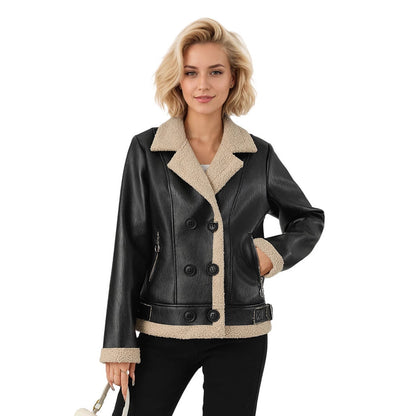Manteau Cuir Hiver