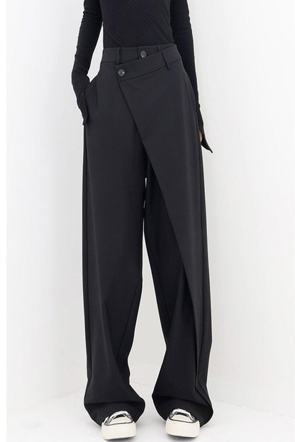 Angeline | Pantalon Baggy Asymétrique
