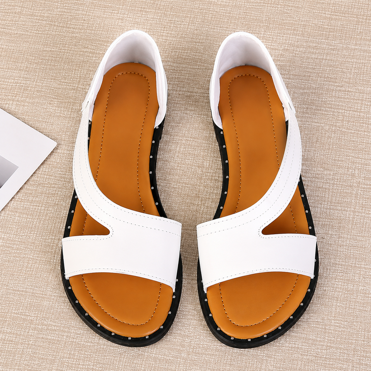 Sandales Confort à Brides Croisées