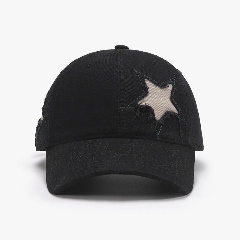 Casquette Coton Brodé - motif Etoile.