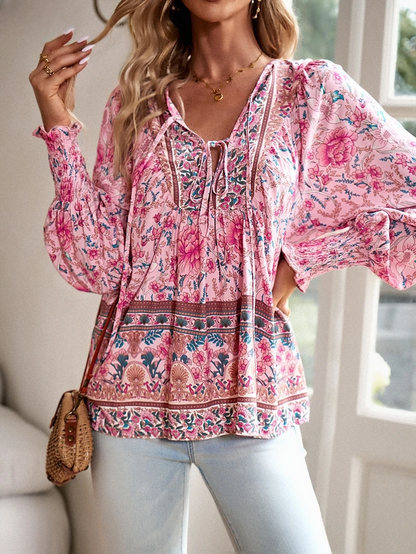 Blouse Femme Bohème Champêtre