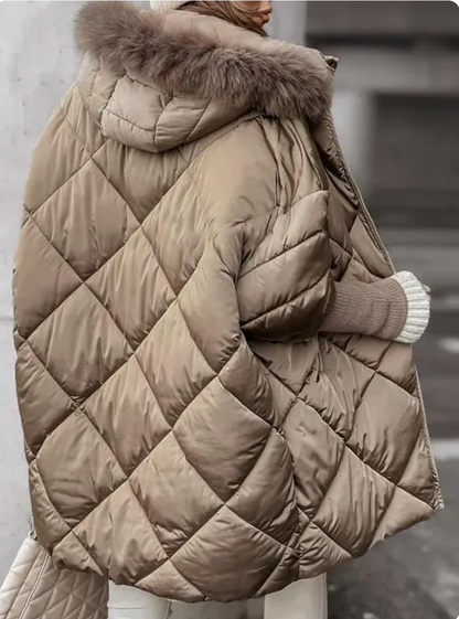 Manteau Matelassé Oversize Chic