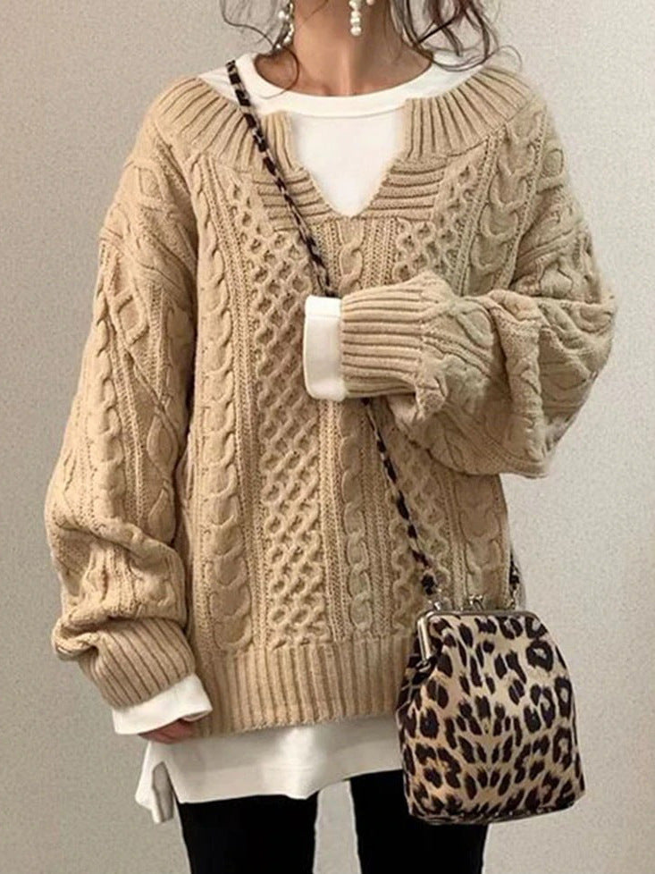 Linette | Pull en Maille Élégant et Décontracté lunnav