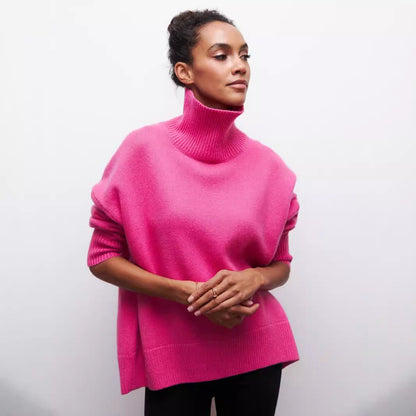 Pull à col roulé d’hiver – Élégance & Chaleur