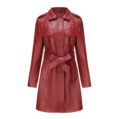 Manteau Cuir Chic