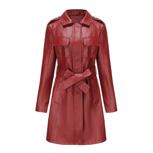 Manteau Cuir Chic