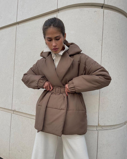 Manteau Coton Slim