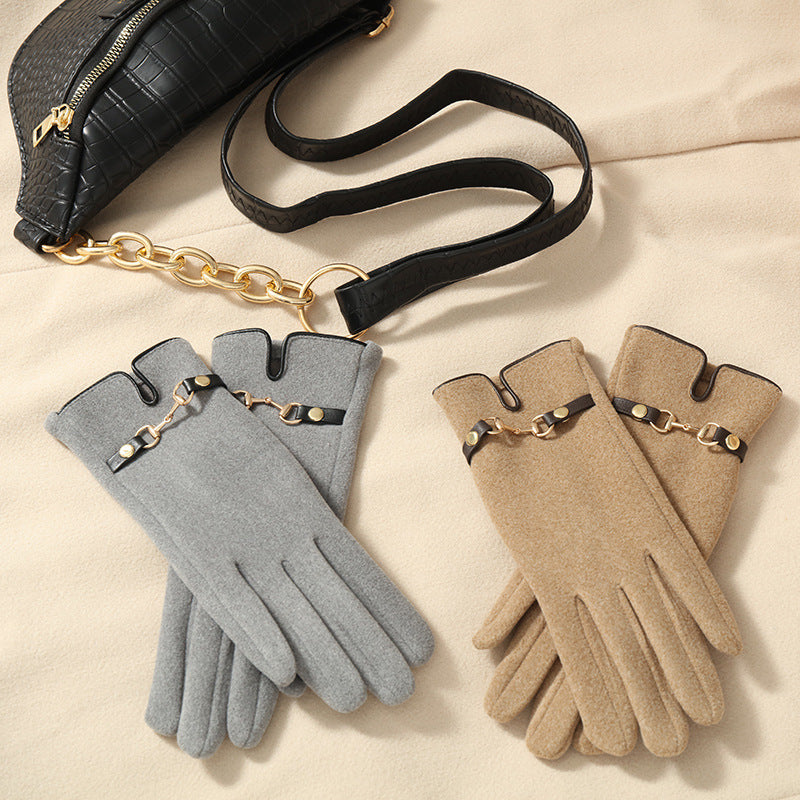 gants  en peluche, chauds, agréables et résistants au froid