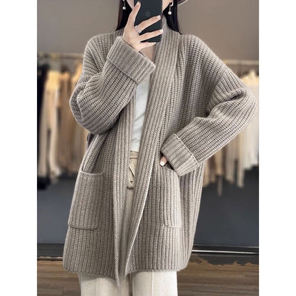 Manteau Long Décontracté et Élégant