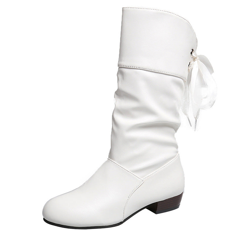 Bottes Courtes à Bout Rond