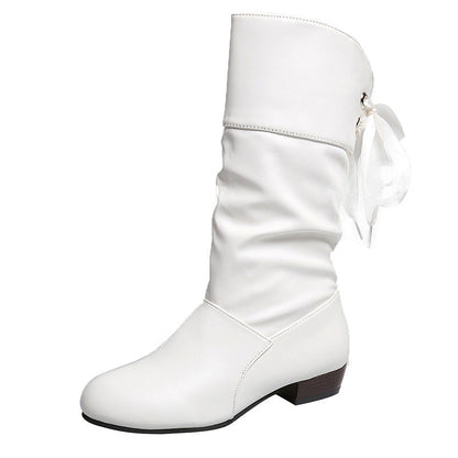 Bottes Courtes à Bout Rond