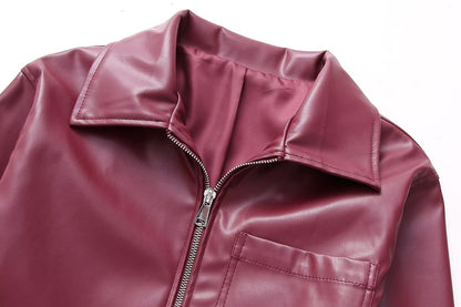 Veste Cuir Rebelle
