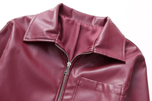 Veste Cuir Rebelle