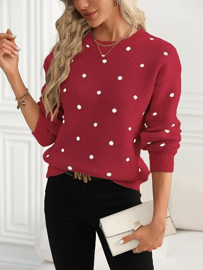 Pull en maille décontracté