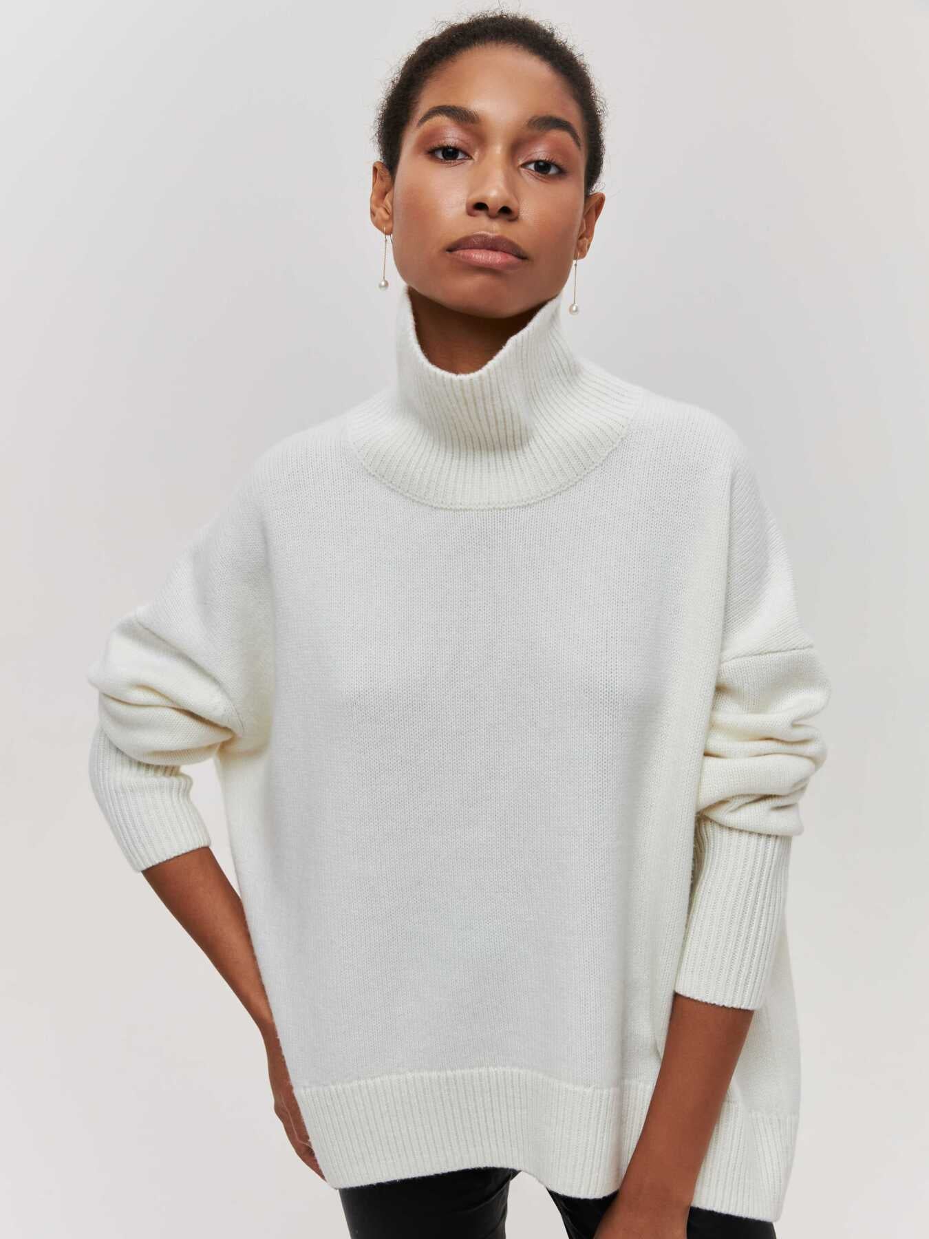 Pull à col roulé d’hiver – Élégance & Chaleur
