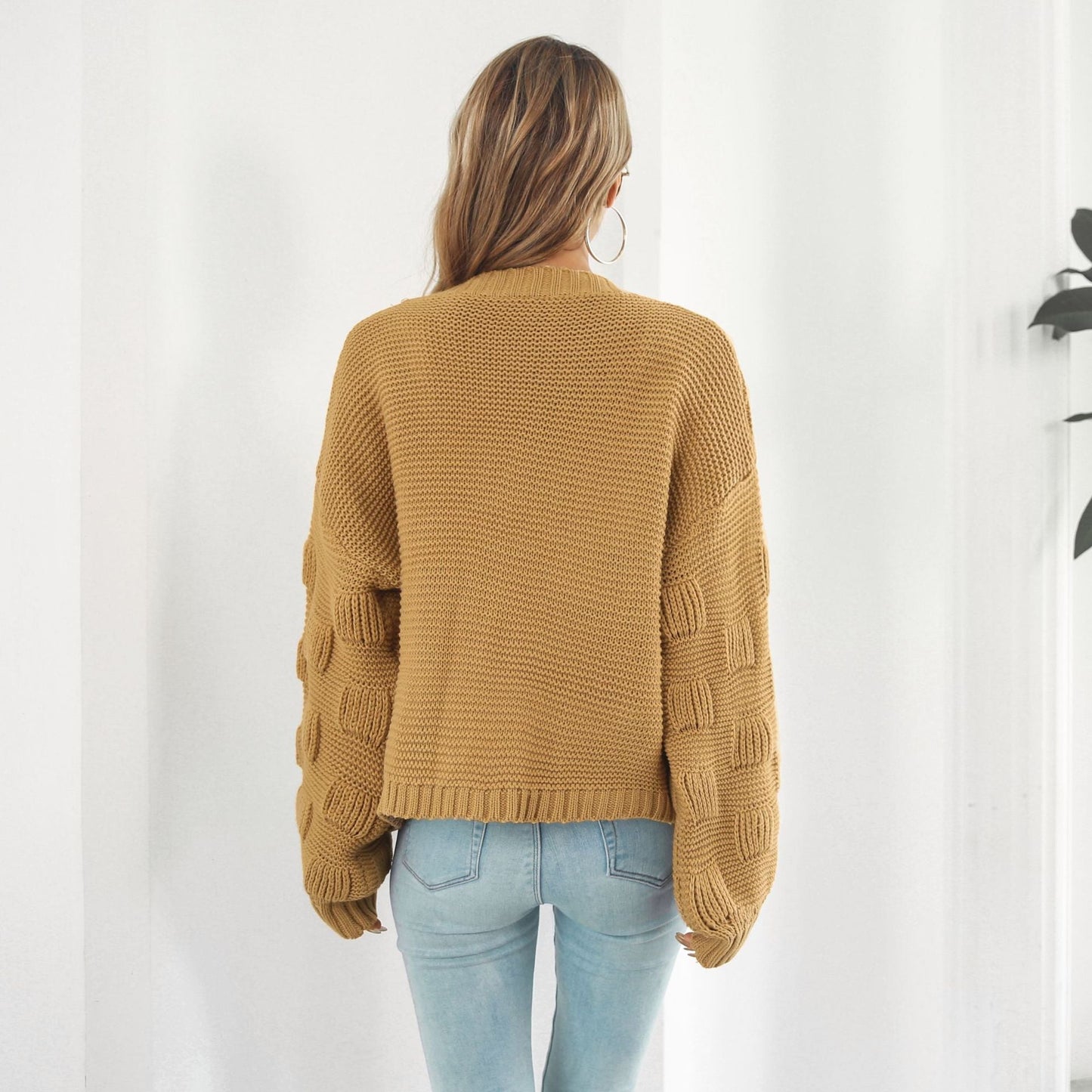 Cardigan à manches  tricoté