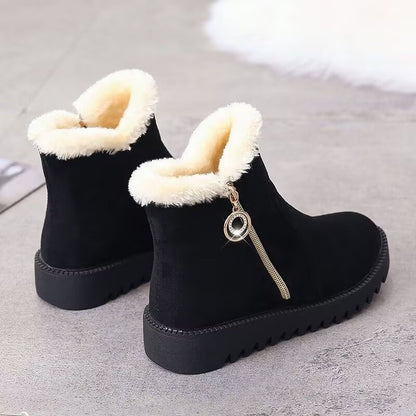 Bottes d’Hiver Fourrées Antidérapantes