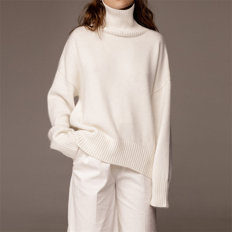 Pull Col Roulé Femme
