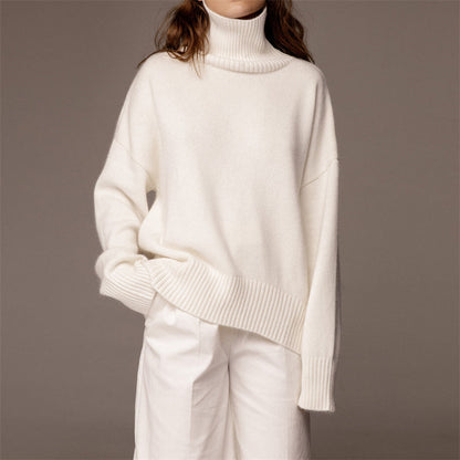 Pull Col Roulé Femme