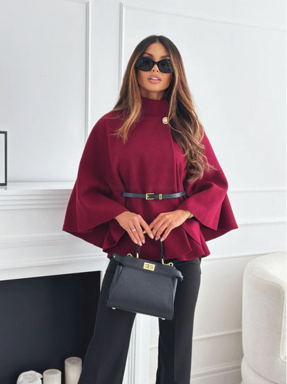 Élise Poncho – Élégance et Confort Intemporel