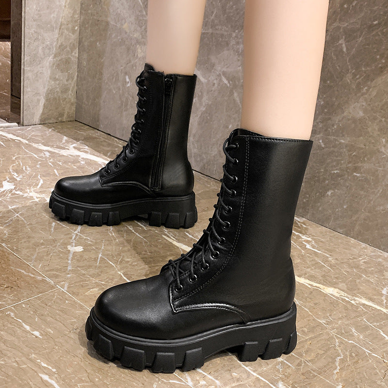 Bottes Martin à plateforme